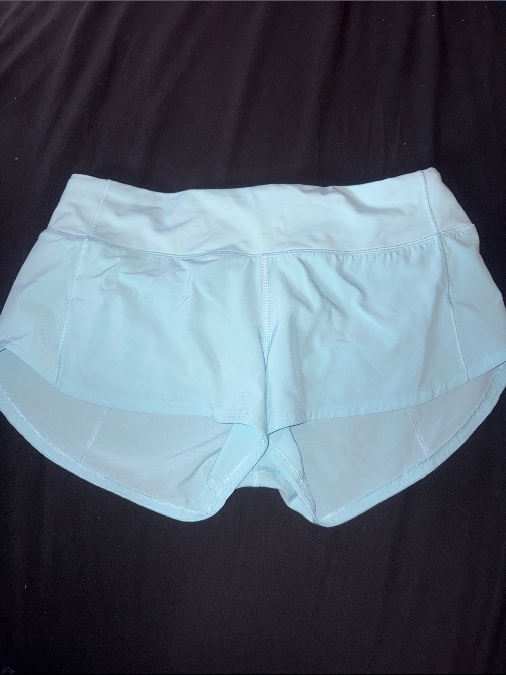 lululemon athletica Light Blue Running Shorts
